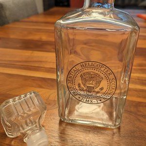 NWOT Presidential Helicopter Squadron HMX-1 Whiskey Decanter - Authentic